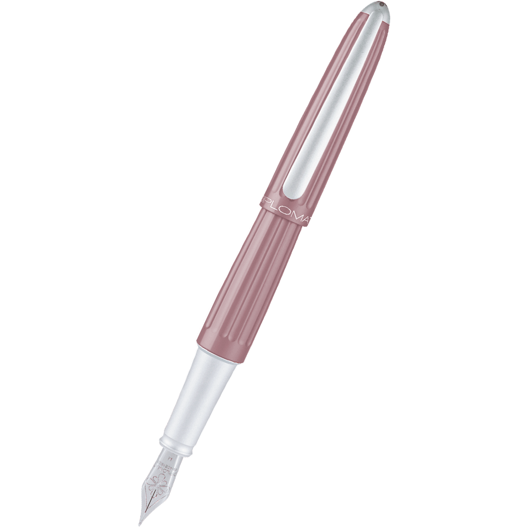 Diplomat Aero Fountain Pen - Antique Rose - Pen Boutique Ltd