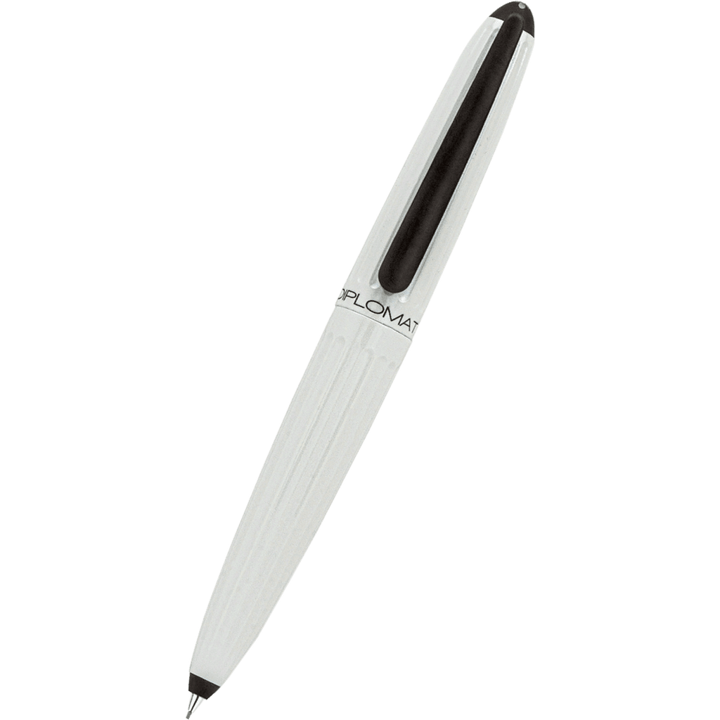 Diplomat Aero Mechanical Pencil - Lacquer White - 0.7 mm - Pen Boutique Ltd