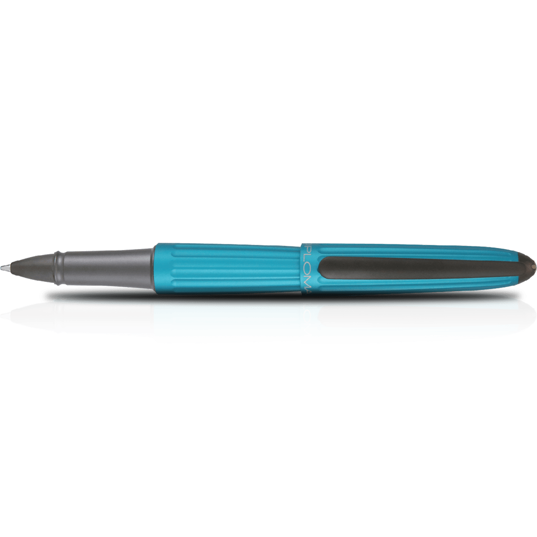 Diplomat Aero Rollerball Pen - Turquoise - Pen Boutique Ltd