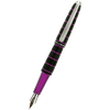 Diplomat Elox Ring Fountain Pen - Purple - 14K Gold Nib - Pen Boutique Ltd