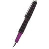 Diplomat Elox Ring Fountain Pen - Purple - Stainless Steel Nib - Pen Boutique Ltd