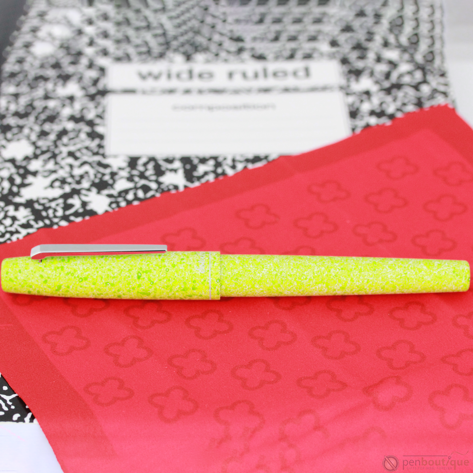 Esterbrook Camden Rollerball Pen - Composition - Spring Break Fluorescent Green(LIMITED EDITION)-Pen Boutique Ltd