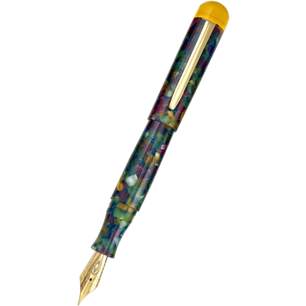 Edison Comet Fountain Pen - Brandywine - 18K Nib - Pen Boutique Ltd