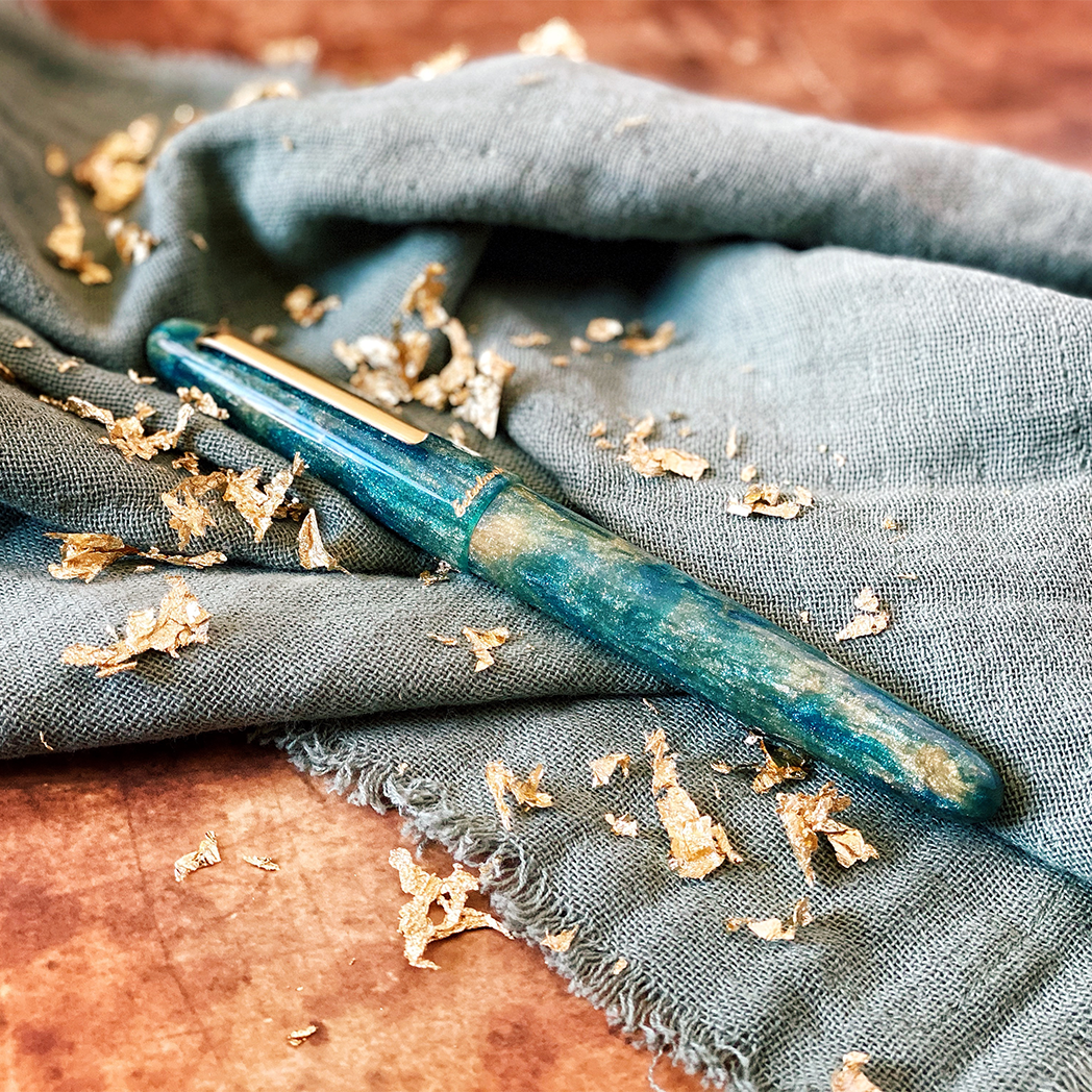 Esterbrook Estie OS Fountain Pen - Gold Rush Frontier Green - Pen Boutique Ltd