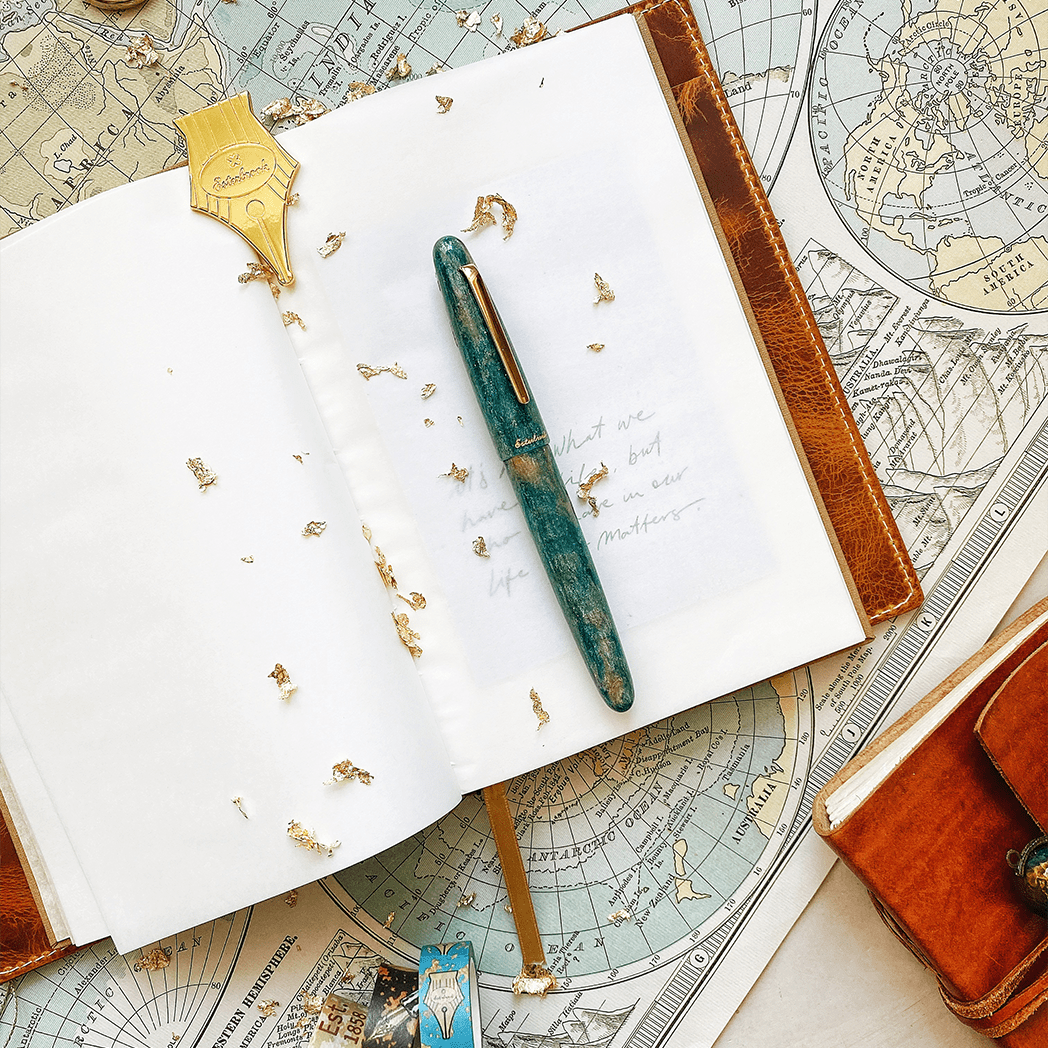 Esterbrook Estie OS Fountain Pen - Gold Rush Frontier Green - Pen Boutique Ltd