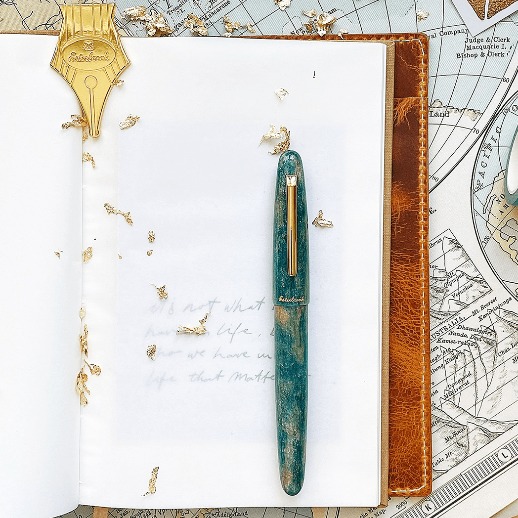 Esterbrook Estie OS Fountain Pen - Gold Rush Frontier Green - Pen Boutique Ltd