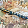 Esterbrook Estie Rollerball Pen - Nouveau Bleu - Gold Trim - Pen Boutique Ltd