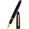 Esterbrook Estie Fountain Pen - Ebony - Gold Trim - Pen Boutique Ltd