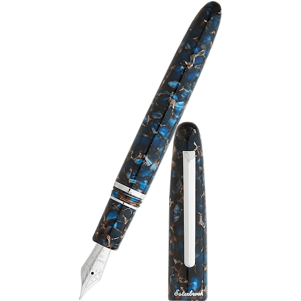 Esterbrook Estie Fountain Pen - Nouveau Bleu - Palladium Trim - Pen Boutique Ltd