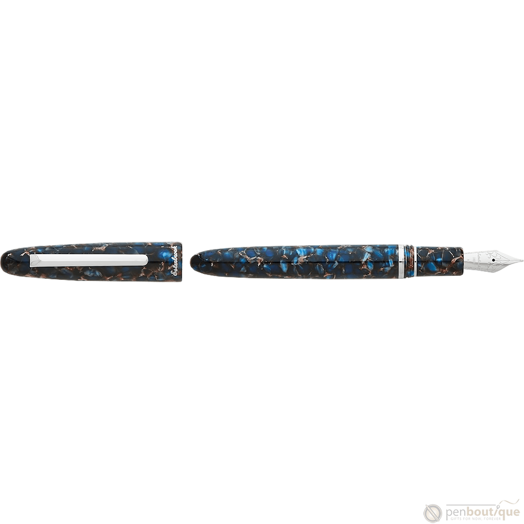 Esterbrook Estie Fountain Pen - Nouveau Bleu - Palladium Trim - Pen Boutique Ltd