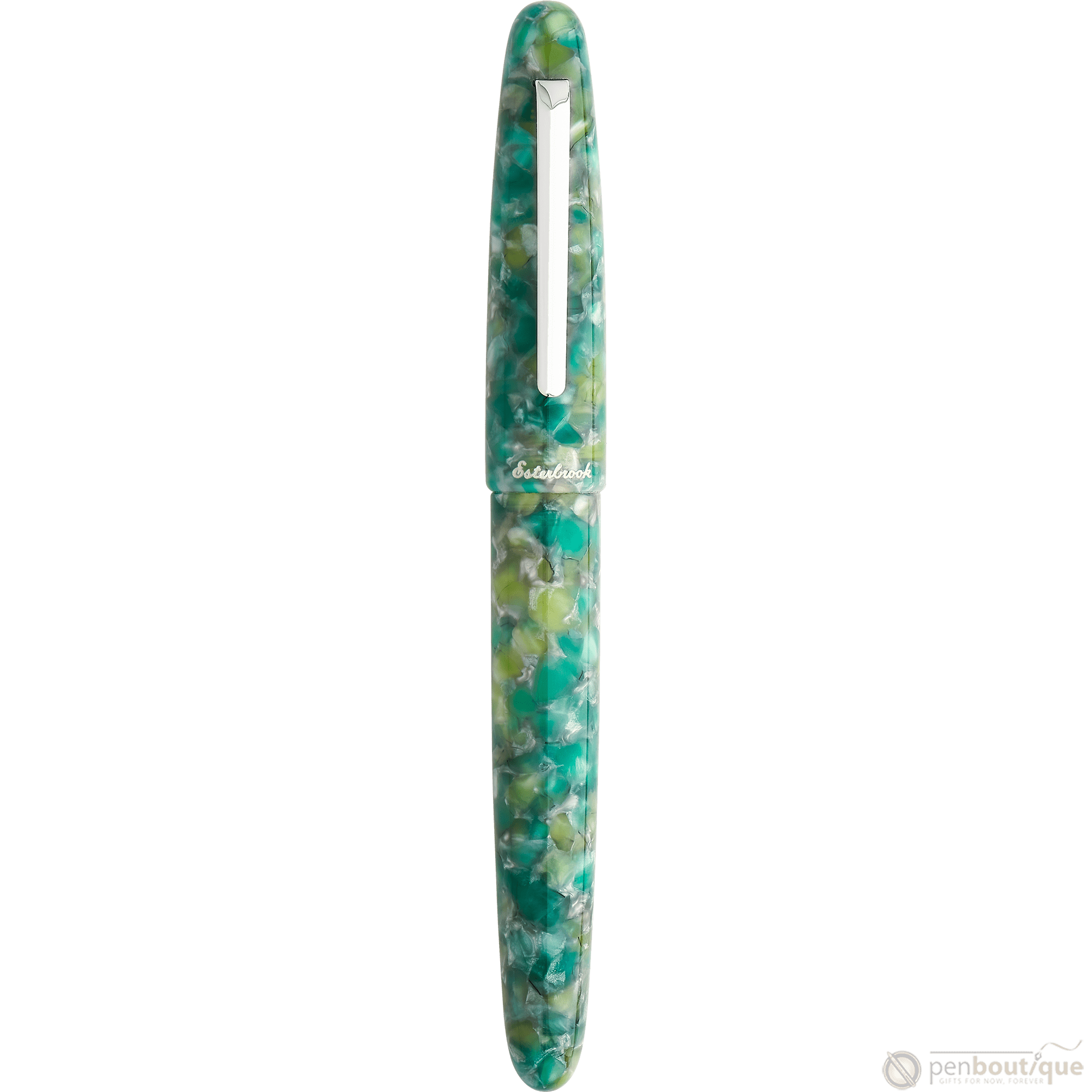 Esterbrook Estie Fountain Pen - Sea Glass - Palladium Trim - Oversized - Pen Boutique Ltd