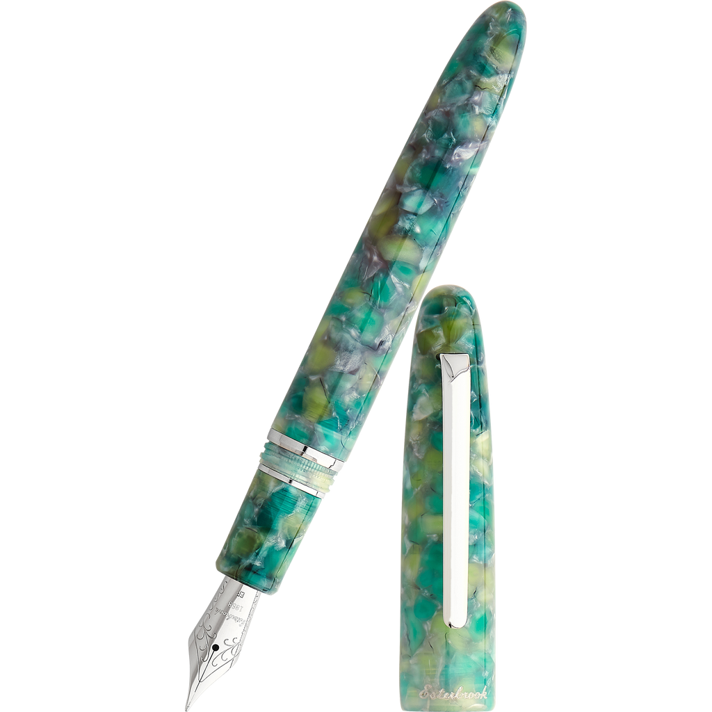 Esterbrook Estie Fountain Pen - Sea Glass - Palladium Trim - Pen Boutique Ltd