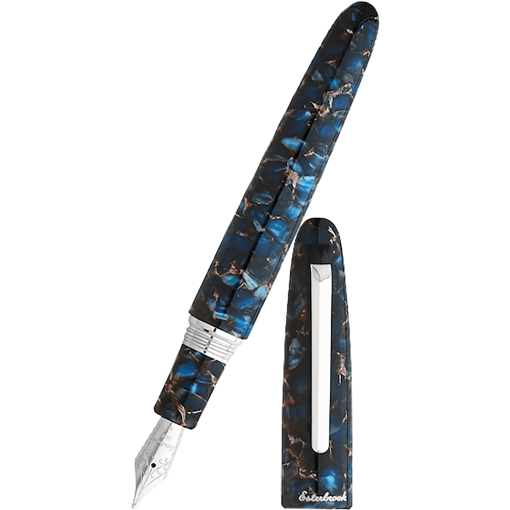 Esterbrook Estie OS Fountain Pen - Nouveau Bleu - Palladium Trim - Pen Boutique Ltd