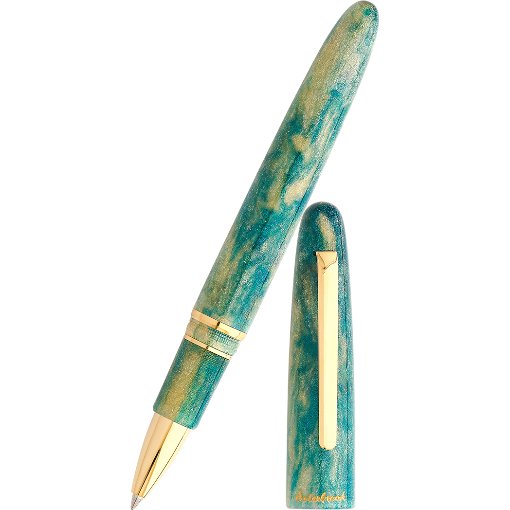 Esterbrook Estie Rollerball Pen - Gold Rush Frontier Green - Pen Boutique Ltd