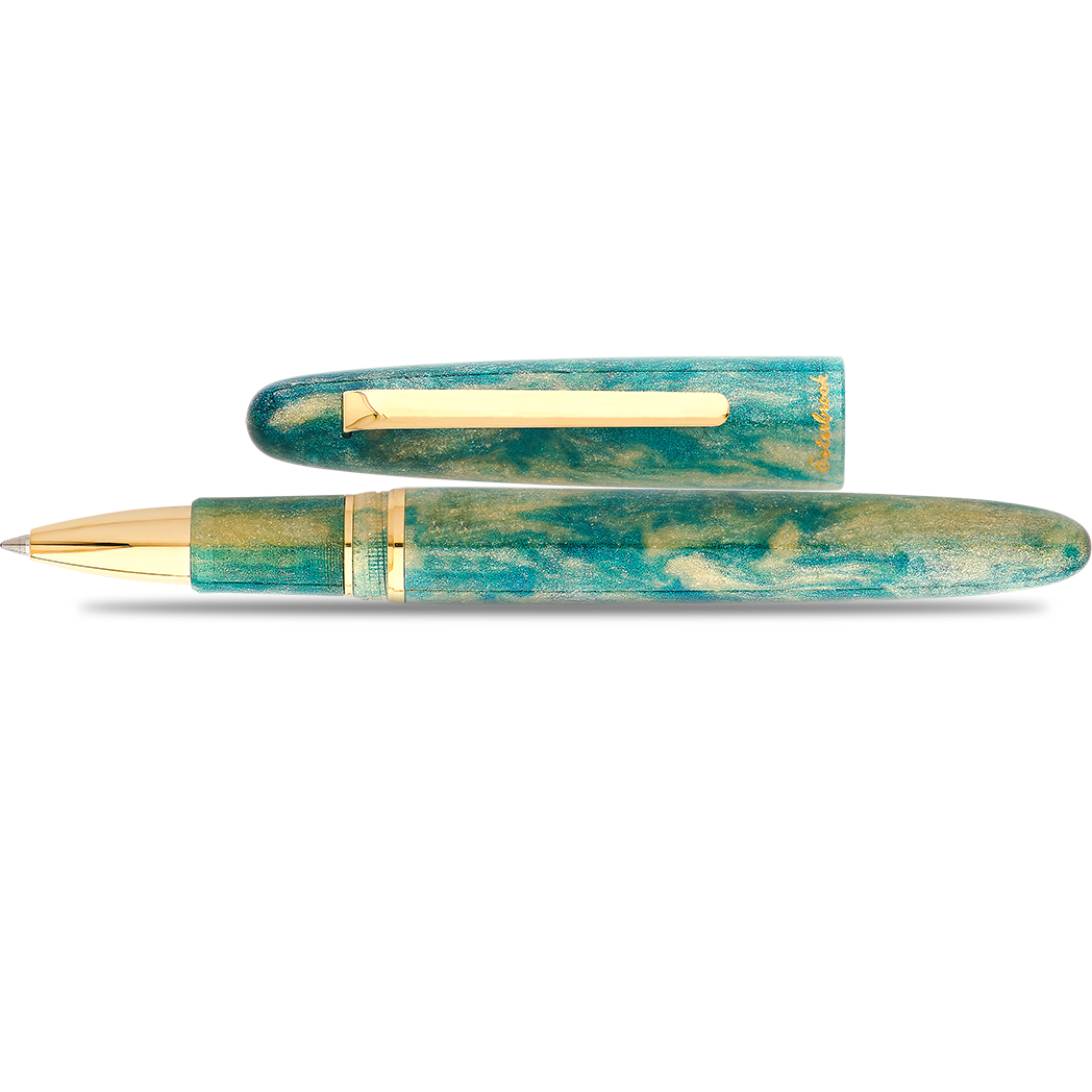 Esterbrook Estie Rollerball Pen - Gold Rush Frontier Green - Pen Boutique Ltd