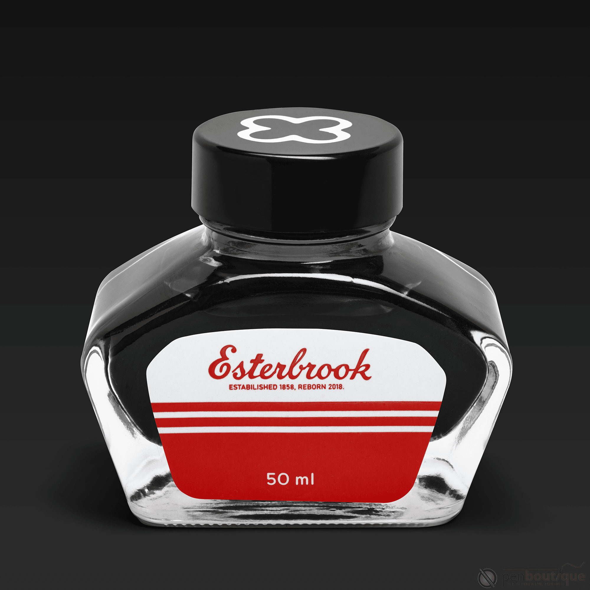 Esterbrook Ink Bottle - Ebony - 50ml - Pen Boutique Ltd