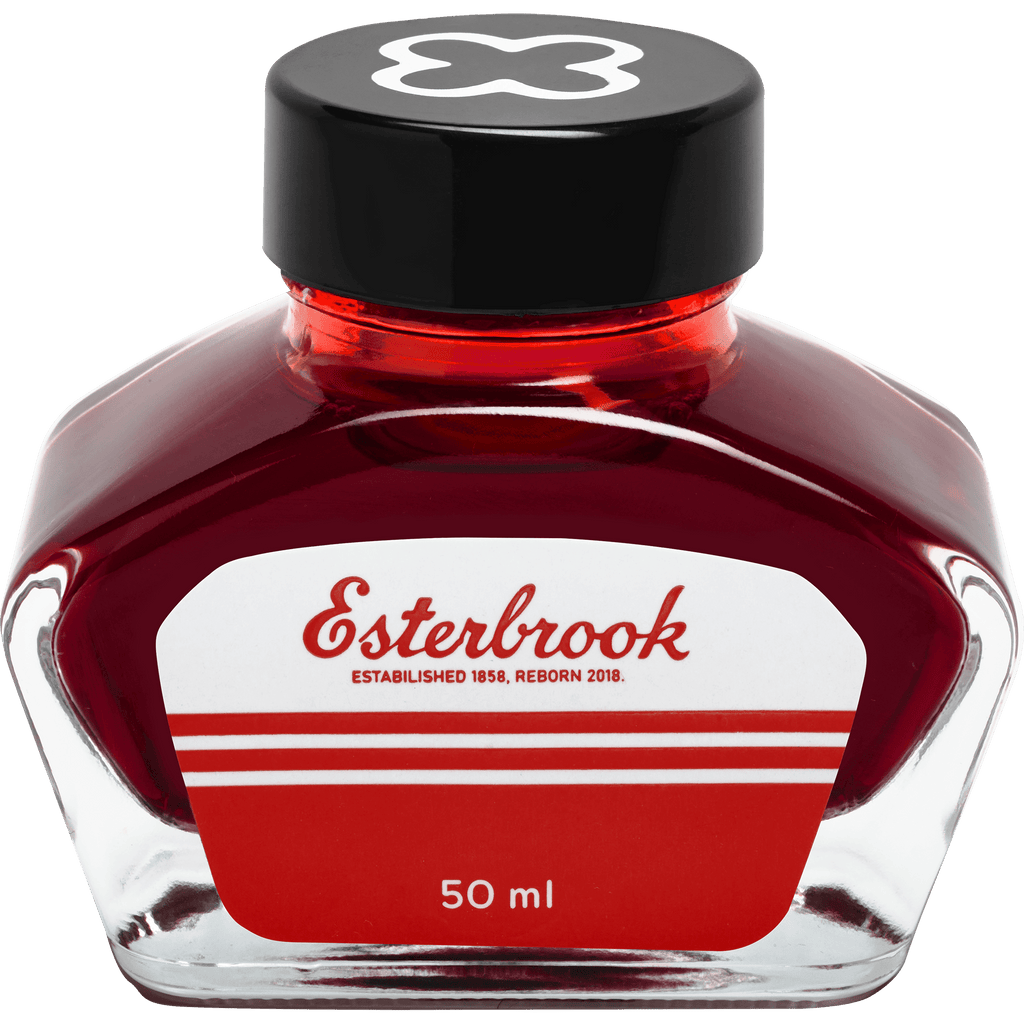 Esterbrook Ink Bottle - Scarlet - 50ml - Pen Boutique Ltd