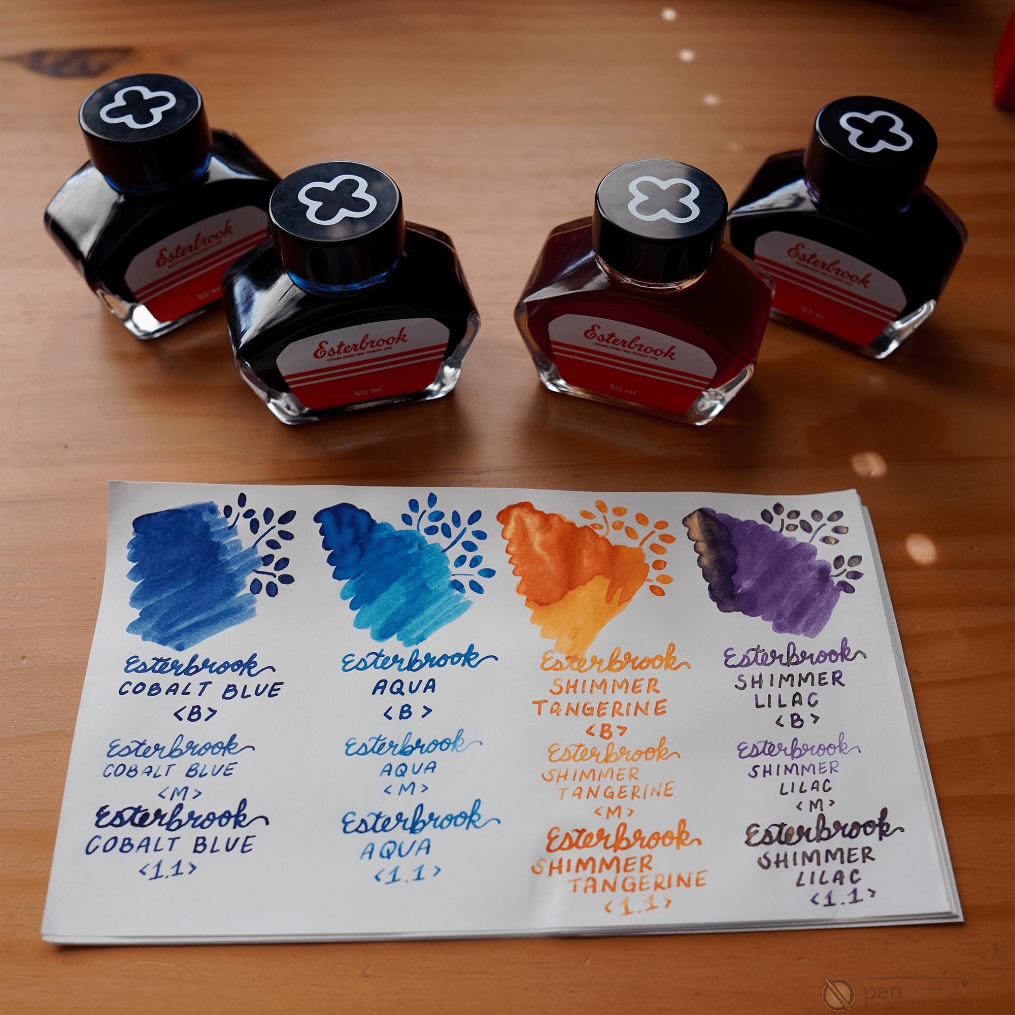 Esterbrook Ink Bottle - Aqua - 50ml - Pen Boutique Ltd