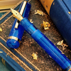 Esterbrook JR Fountain Pen - Fantasia - Limited Edition - Gold Trim - Pocket - Pen Boutique Ltd