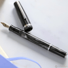 Esterbrook JR Fountain Pen - Tuxedo Black - Palladium Trim - Pocket - Pen Boutique Ltd