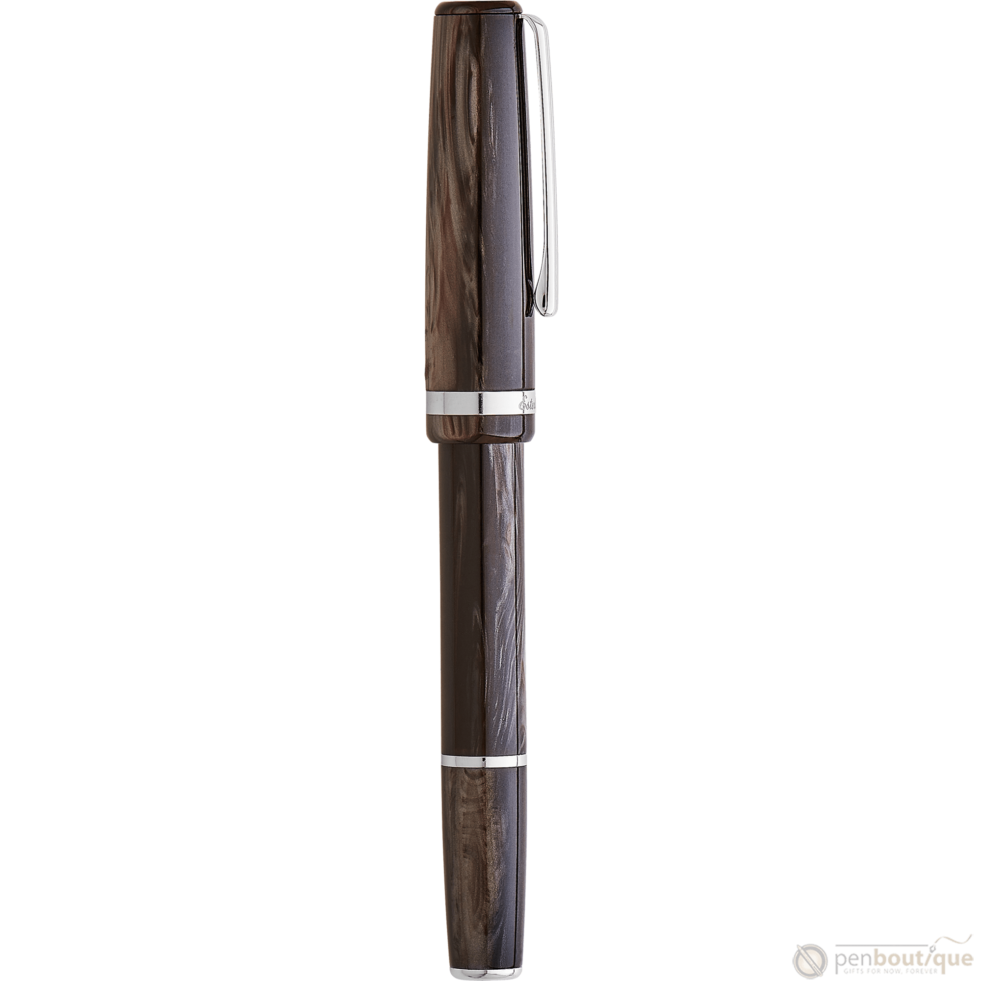 Esterbrook JR Fountain Pen - Tuxedo Black - Palladium Trim - Pocket - Pen Boutique Ltd