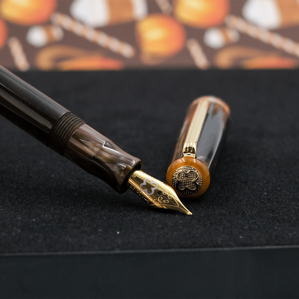 Esterbrook JR Pocket Fountain Pen - Pumpkin Latte - Pen Boutique Ltd