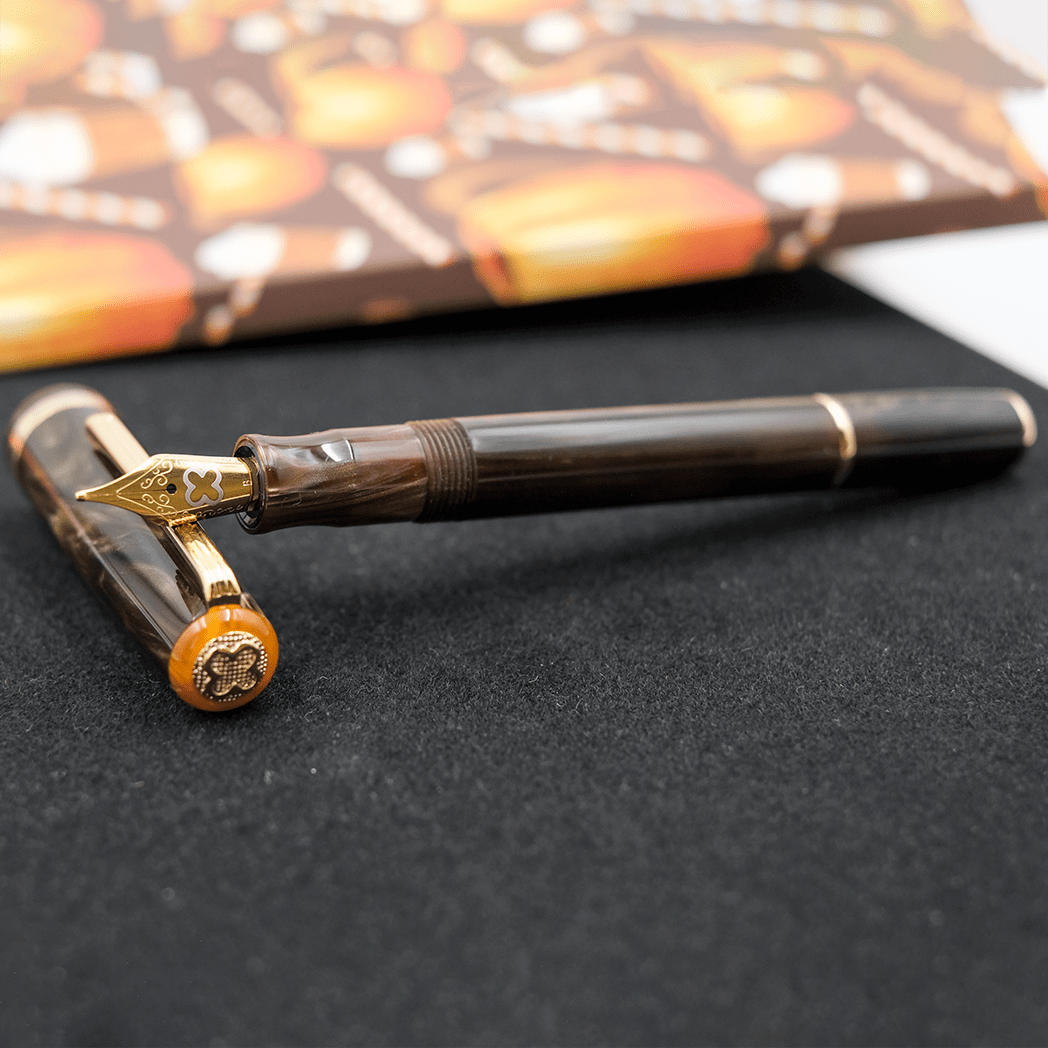 Esterbrook JR Pocket Fountain Pen - Pumpkin Latte - Pen Boutique Ltd