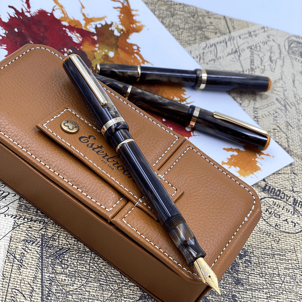 Esterbrook JR Pocket Fountain Pen - Pumpkin Latte - Pen Boutique Ltd