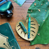 Esterbrook JR Pocket Fountain Pen - Beleza - Gold Trim - Pen Boutique Ltd