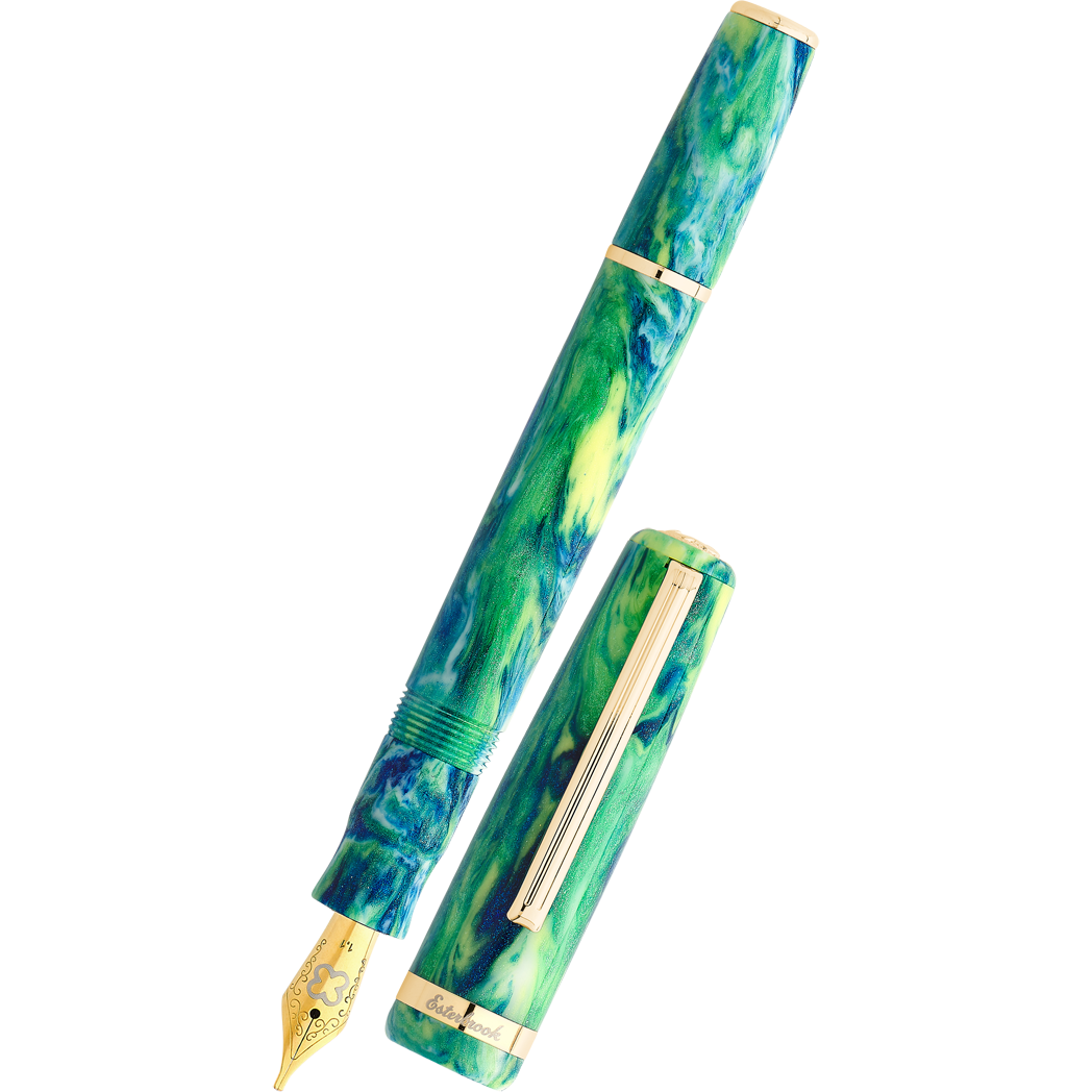 Esterbrook JR Pocket Fountain Pen - Beleza - Gold Trim - Pen Boutique Ltd