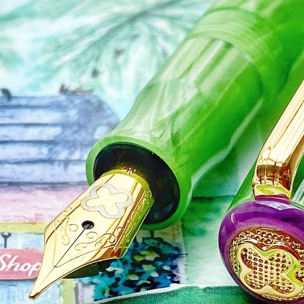 Esterbrook JR Pocket Fountain Pen - Paradise Key Lime - Pen Boutique Ltd