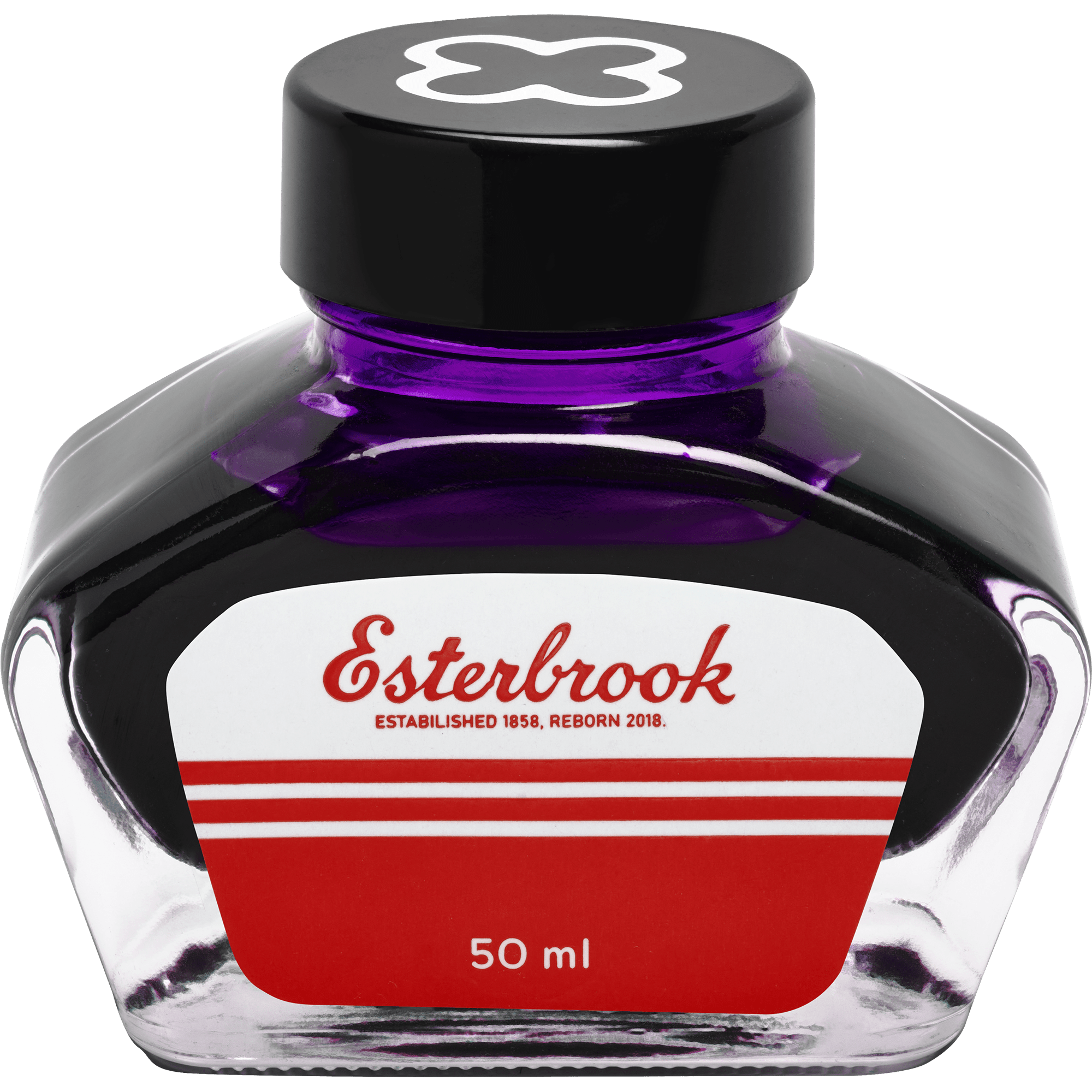 Esterbrook Shimmer Ink Bottle - Lilac - 50ml - Pen Boutique Ltd