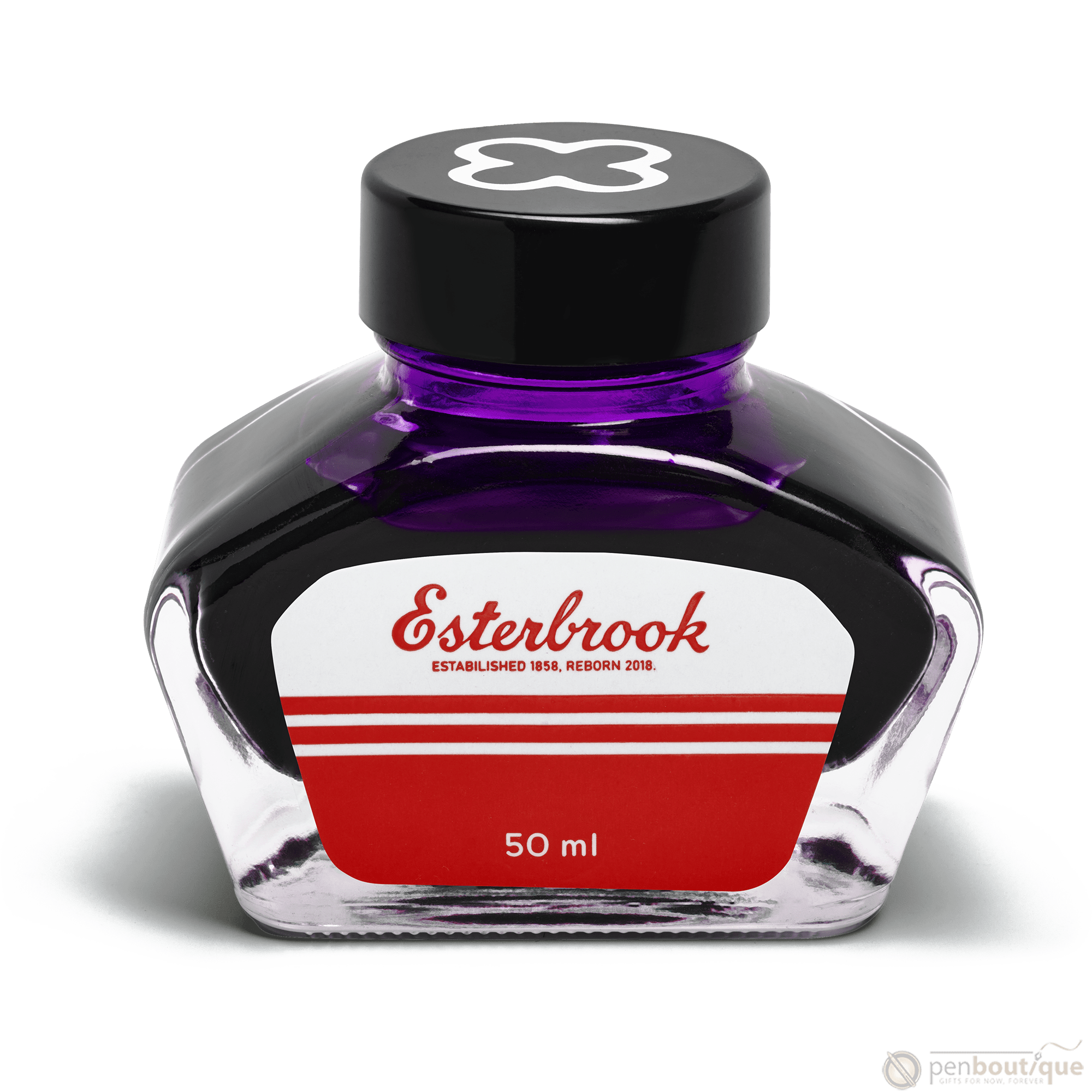 Esterbrook Shimmer Ink Bottle - Lilac - 50ml - Pen Boutique Ltd