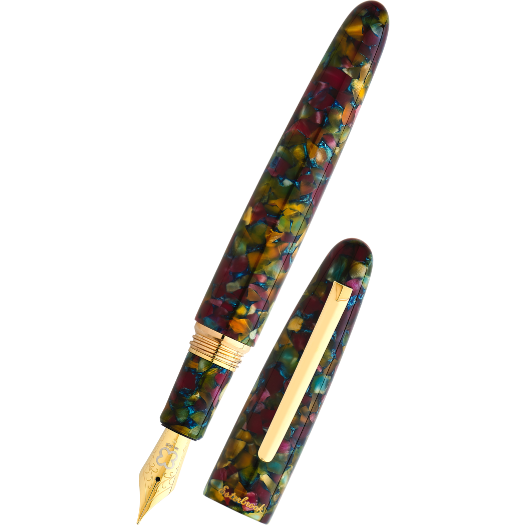 Esterbrook Estie Fountain Pen - Botanical Garden - Gold (Oversized) - Pen Boutique Ltd