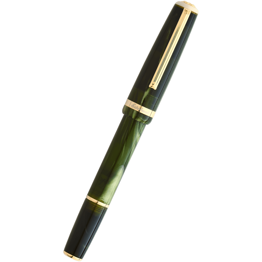Esterbrook JR Pocket Fountain Pen - Palm Green - Gold Trim - Pen Boutique Ltd