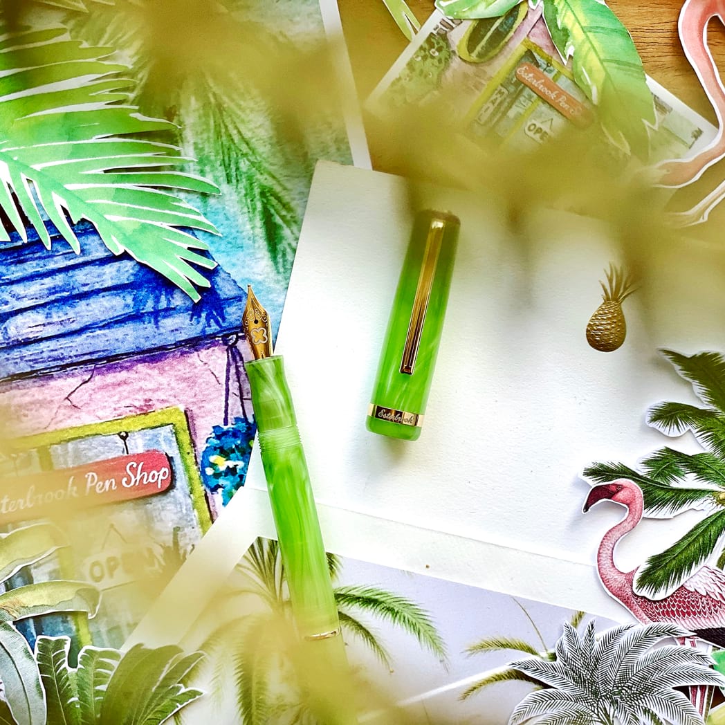Esterbrook JR Pocket Fountain Pen - Paradise Key Lime - Pen Boutique Ltd