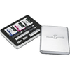 Faber-Castell Grip 2011 Calligraphy Gift Tin - Silver - Pen Boutique Ltd