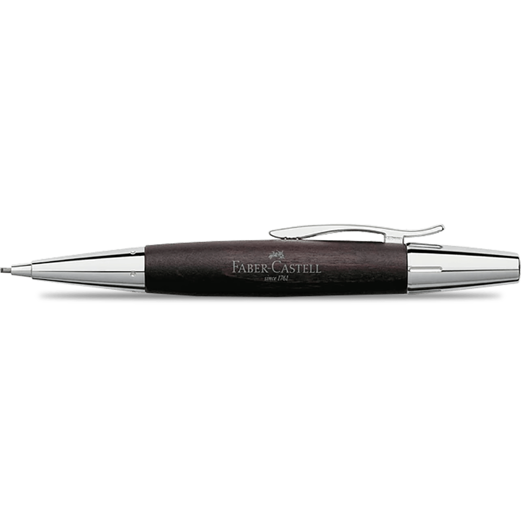 Faber-Castell Design E-Motion Pencil Pearwood Dark Brown - Pen Boutique Ltd