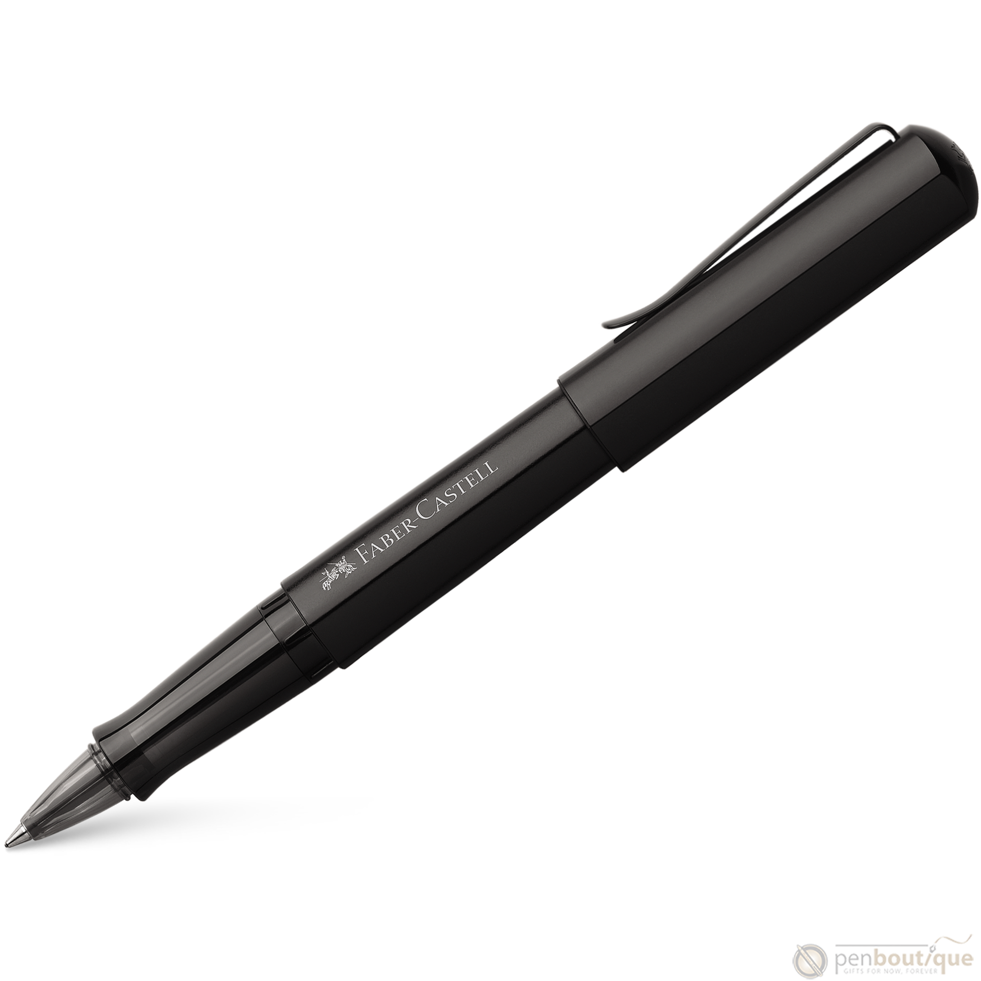 Faber Castell Hexo Rollerball Pen - Black-Pen Boutique Ltd