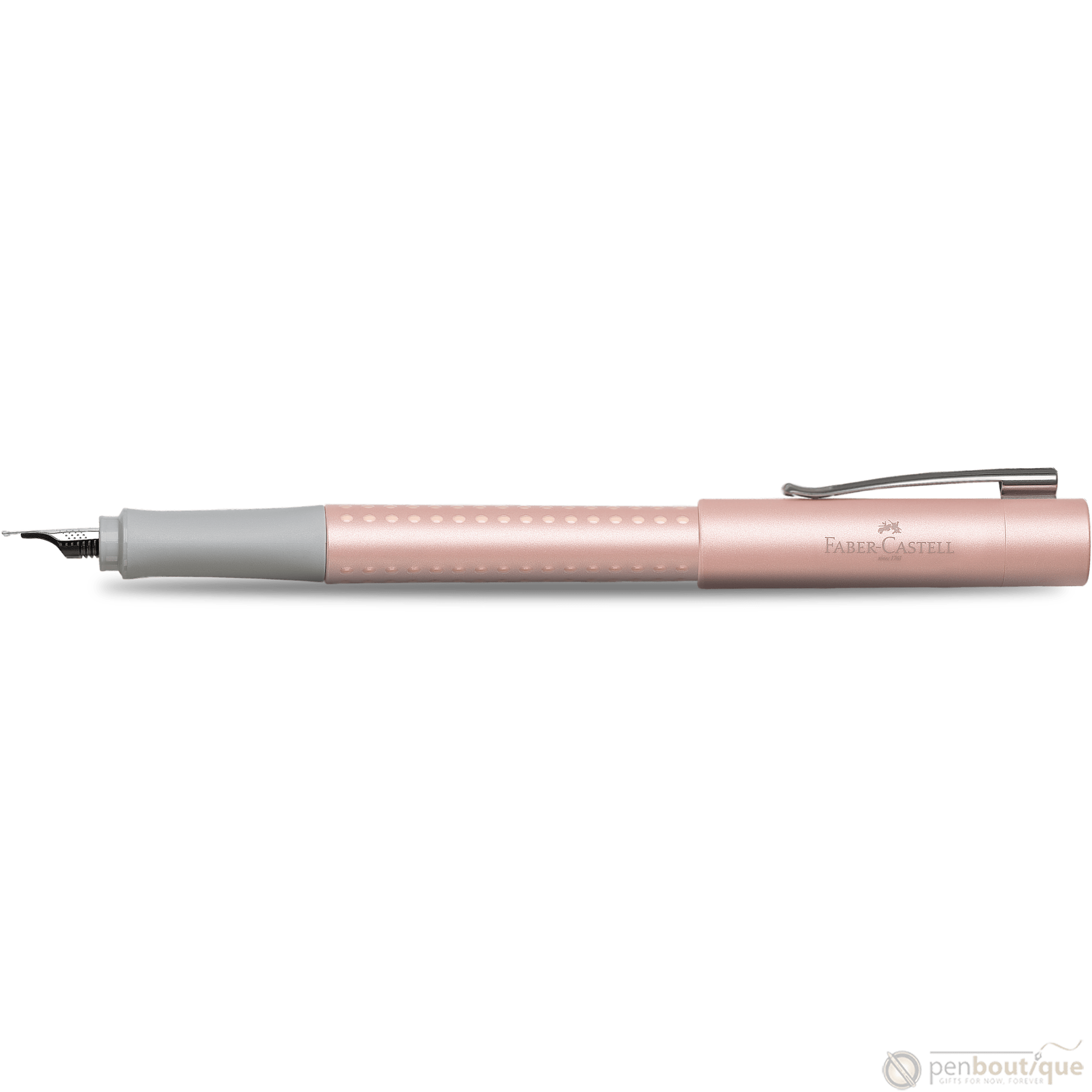 Faber-Castell Grip Fountain Pen - Pearl Rose - Pen Boutique Ltd
