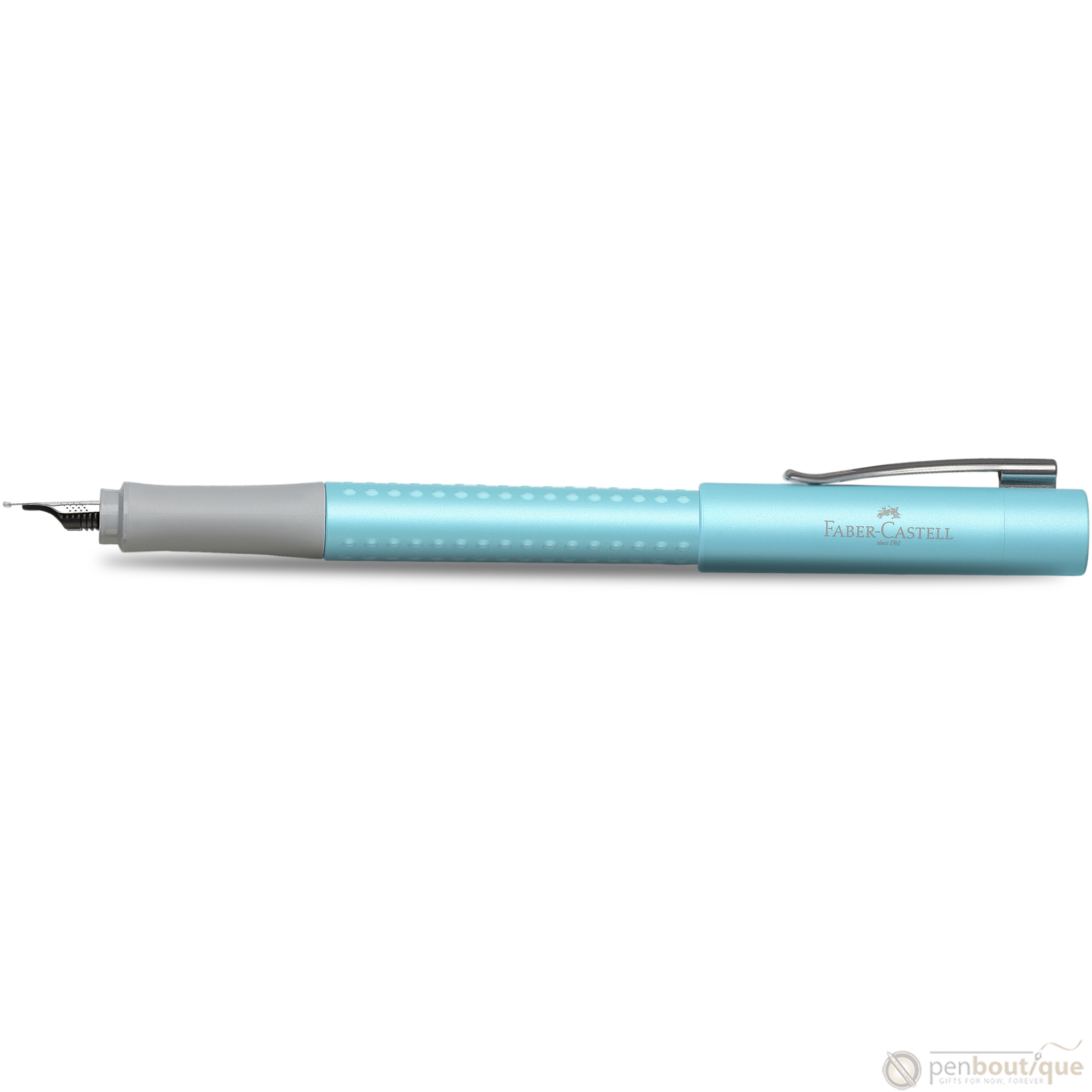 Faber Castell Grip Fountain Pen - Pearl Turquoise-Pen Boutique Ltd