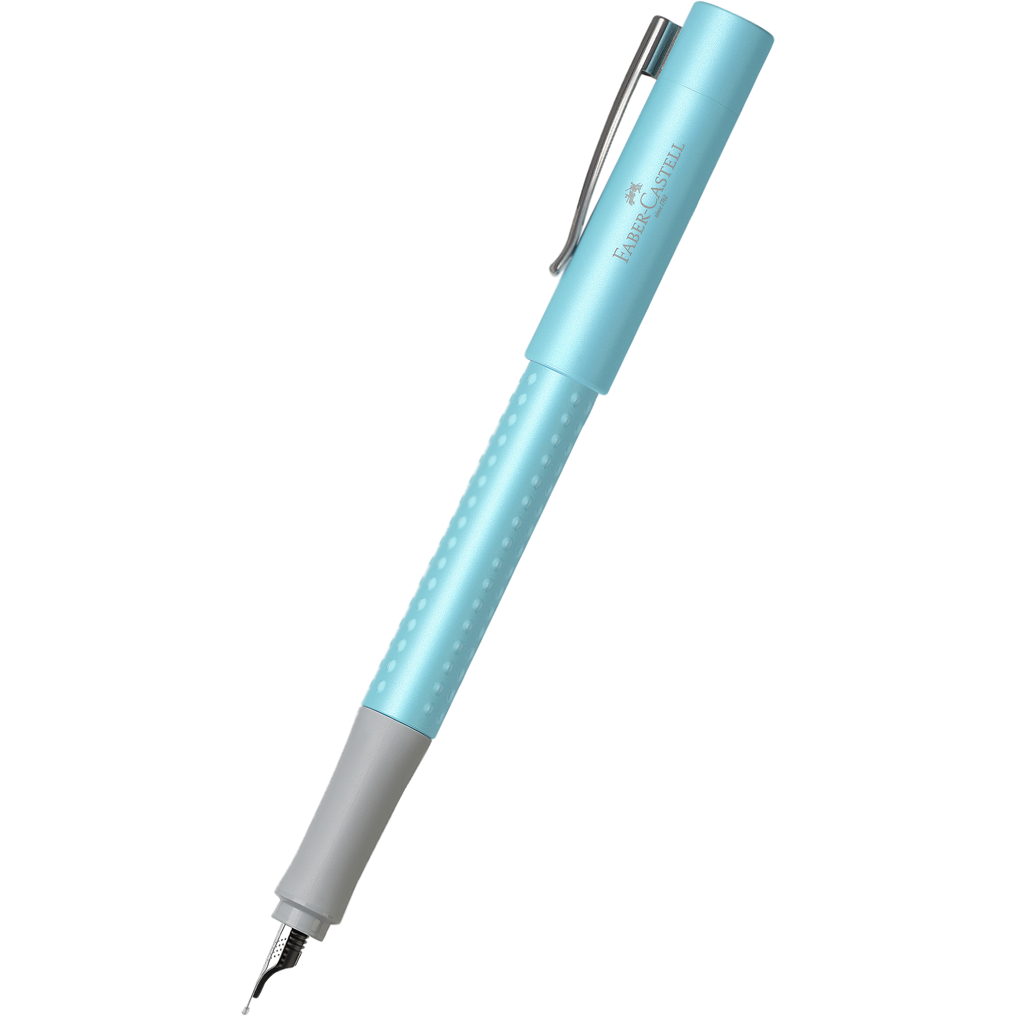 Faber Castell Grip Fountain Pen - Pearl Turquoise-Pen Boutique Ltd