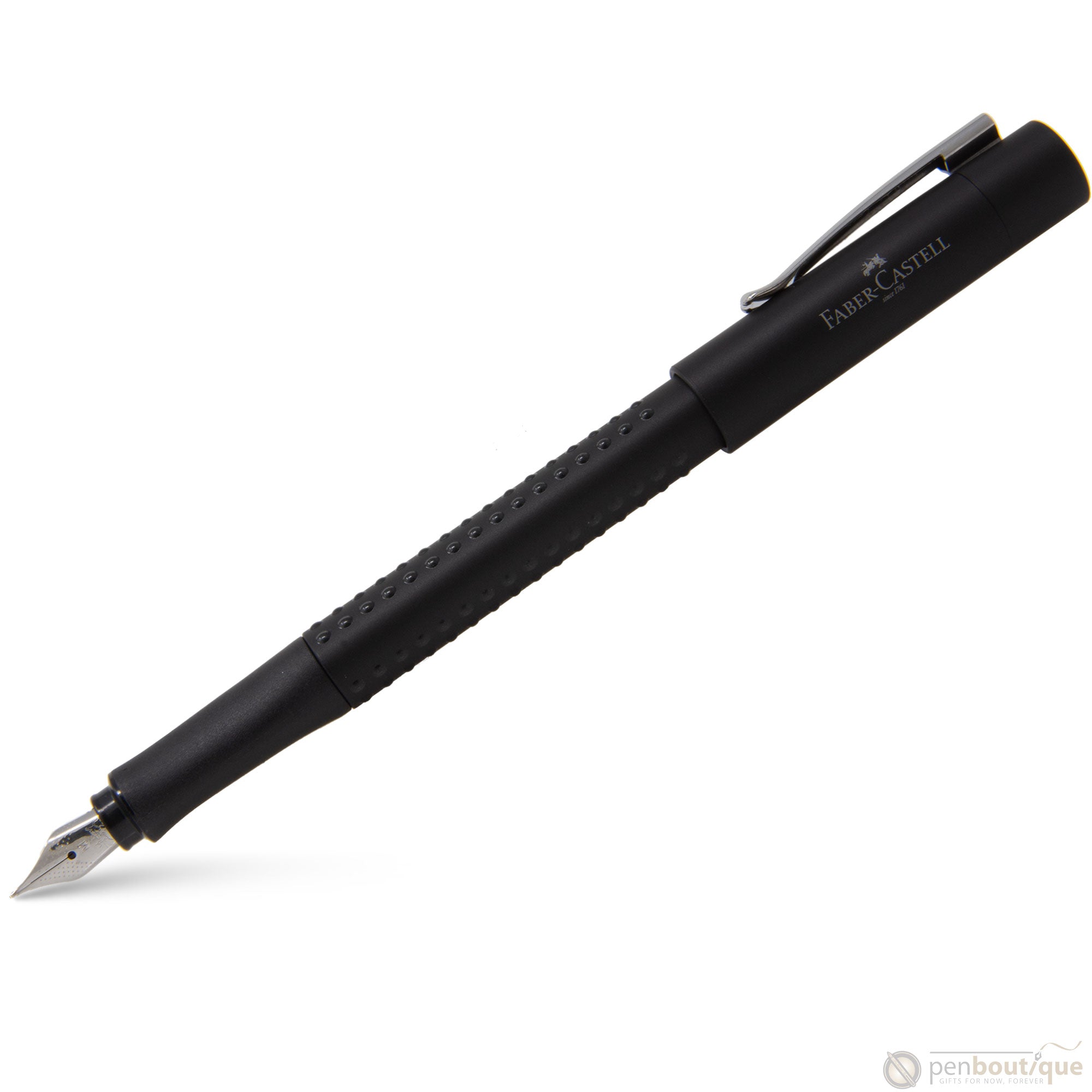 Faber Castell Grip 2011 Fountain Pen - Black-Pen Boutique Ltd