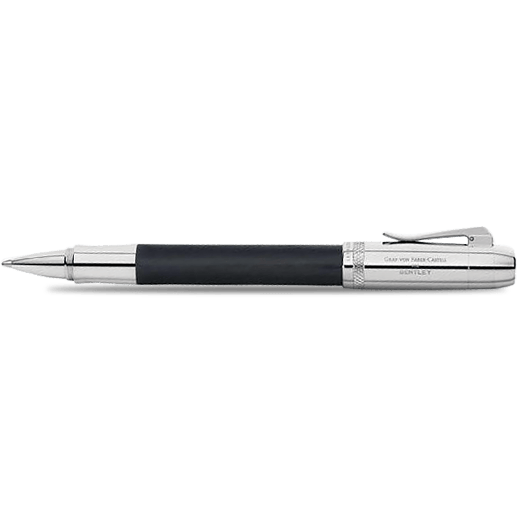 Graf von Faber-Castell Bentley II Rollerball Pen - Sable Black Ebony Wood - Pen Boutique Ltd