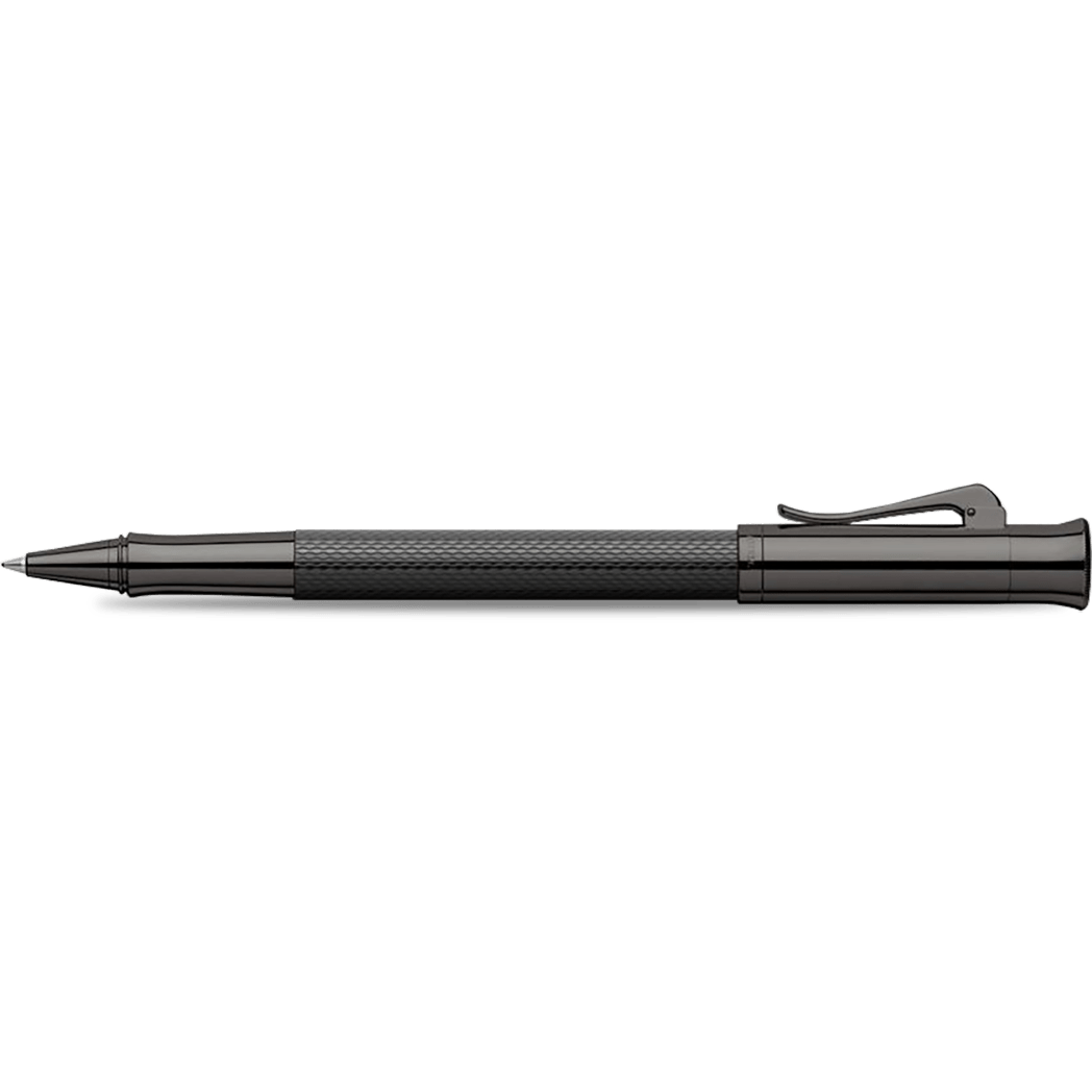 Graf Von Faber - Castell Guilloche Rollerball Pen - Black Edition - Pen Boutique Ltd