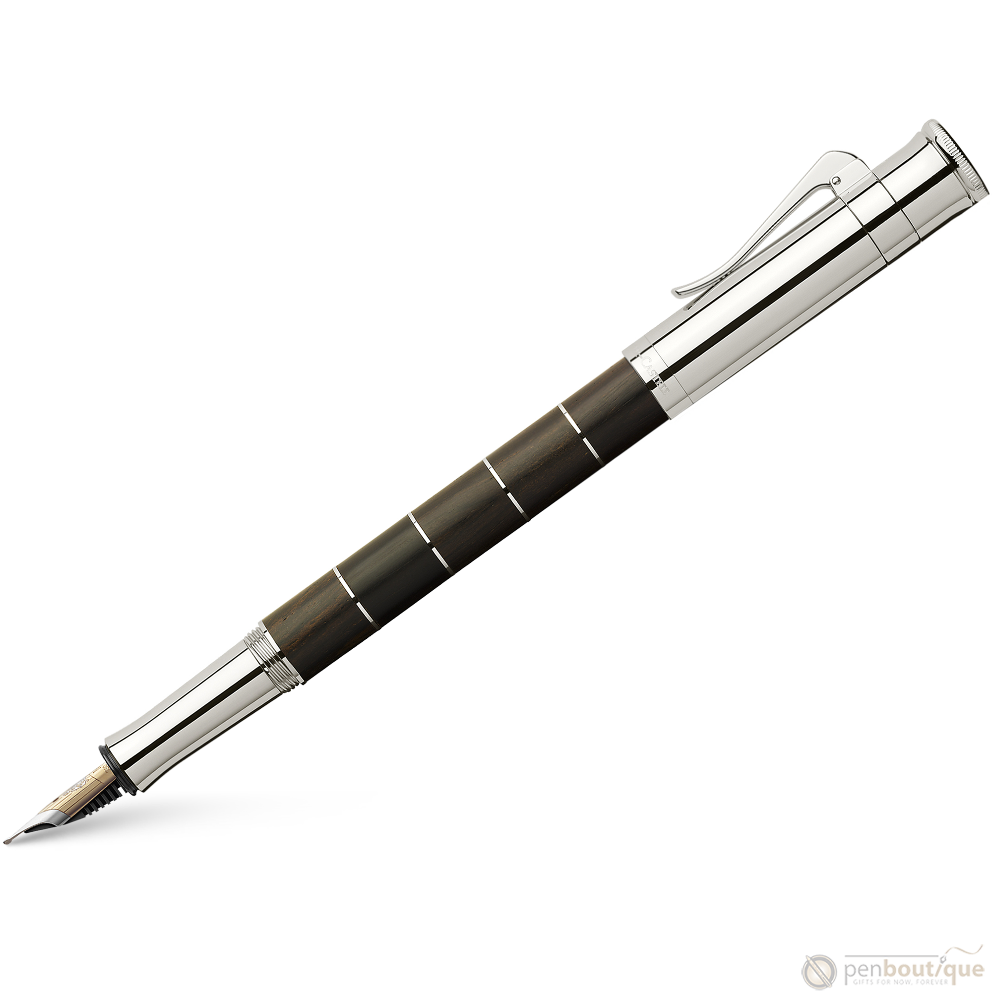 Graf Von Faber Castell Classic Anello Grenadilla Fountain Pen-Pen Boutique Ltd