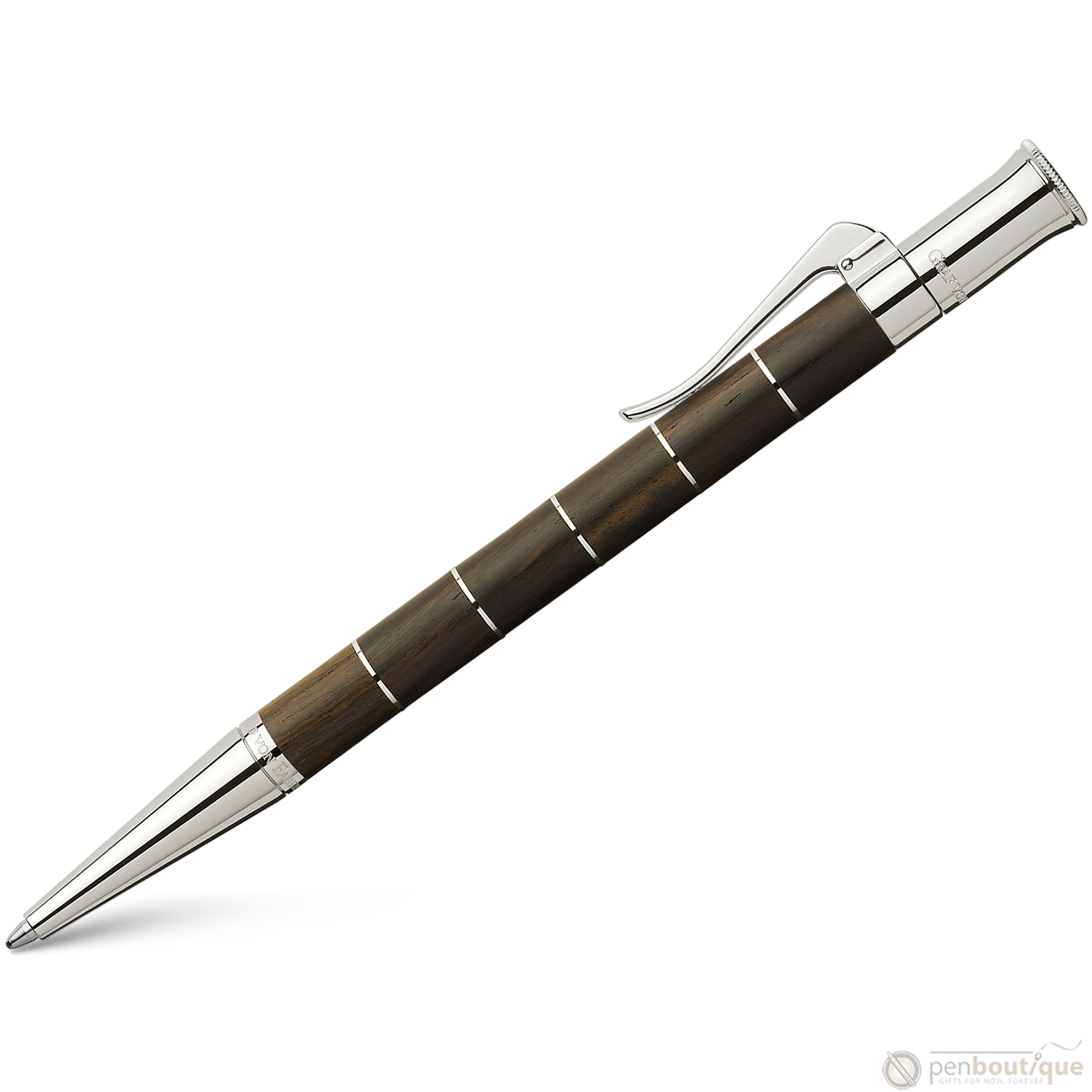 Graf Von Faber Castell Classic Anello Grenadilla Ballpoint Pen-Pen Boutique Ltd
