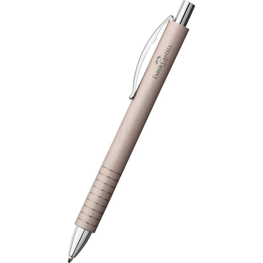 Faber Castell Essentio Ballpoint Pen - Aluminum Rose-Pen Boutique Ltd