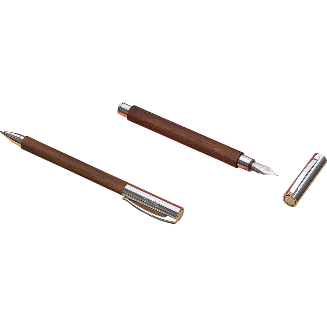 Faber-Castell Ambition Fountain Pen - Walnut-Pen Boutique Ltd
