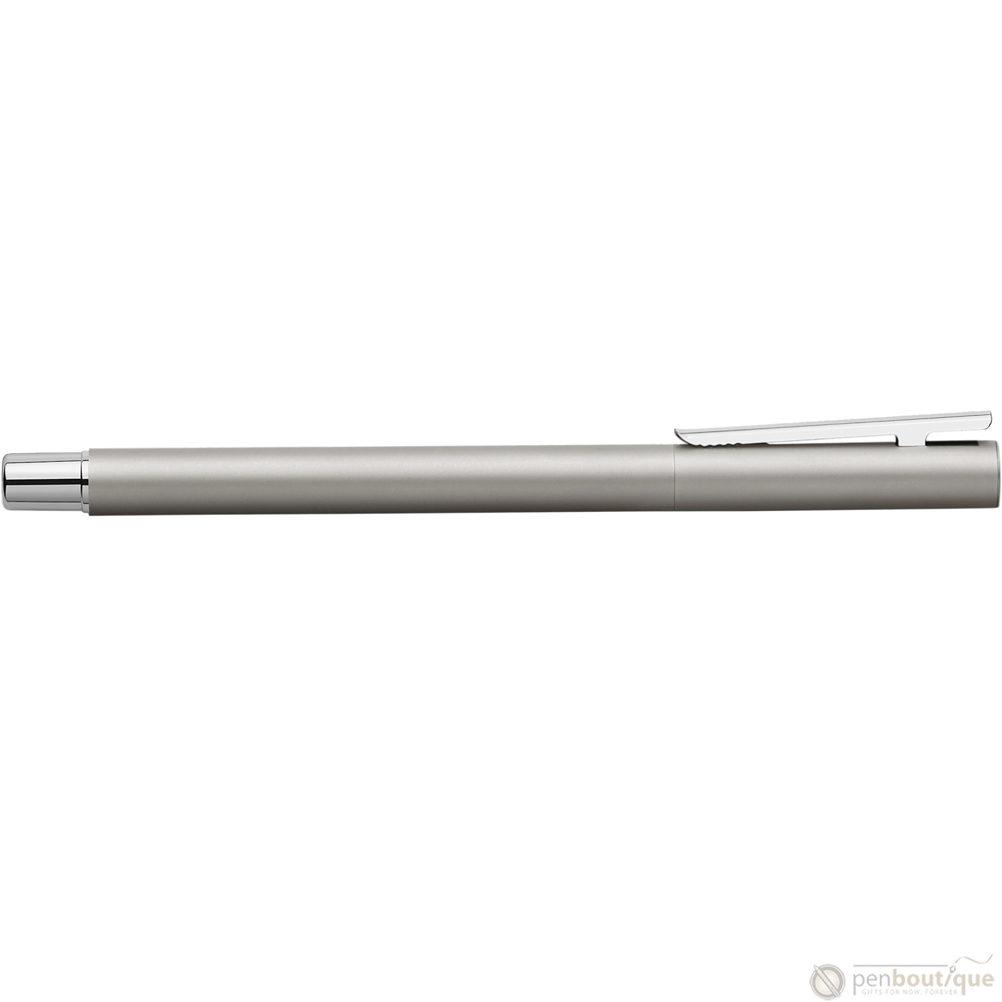 Faber-Castell NEO Slim Fountain Pen - Matte Stainless Steel - Pen Boutique Ltd